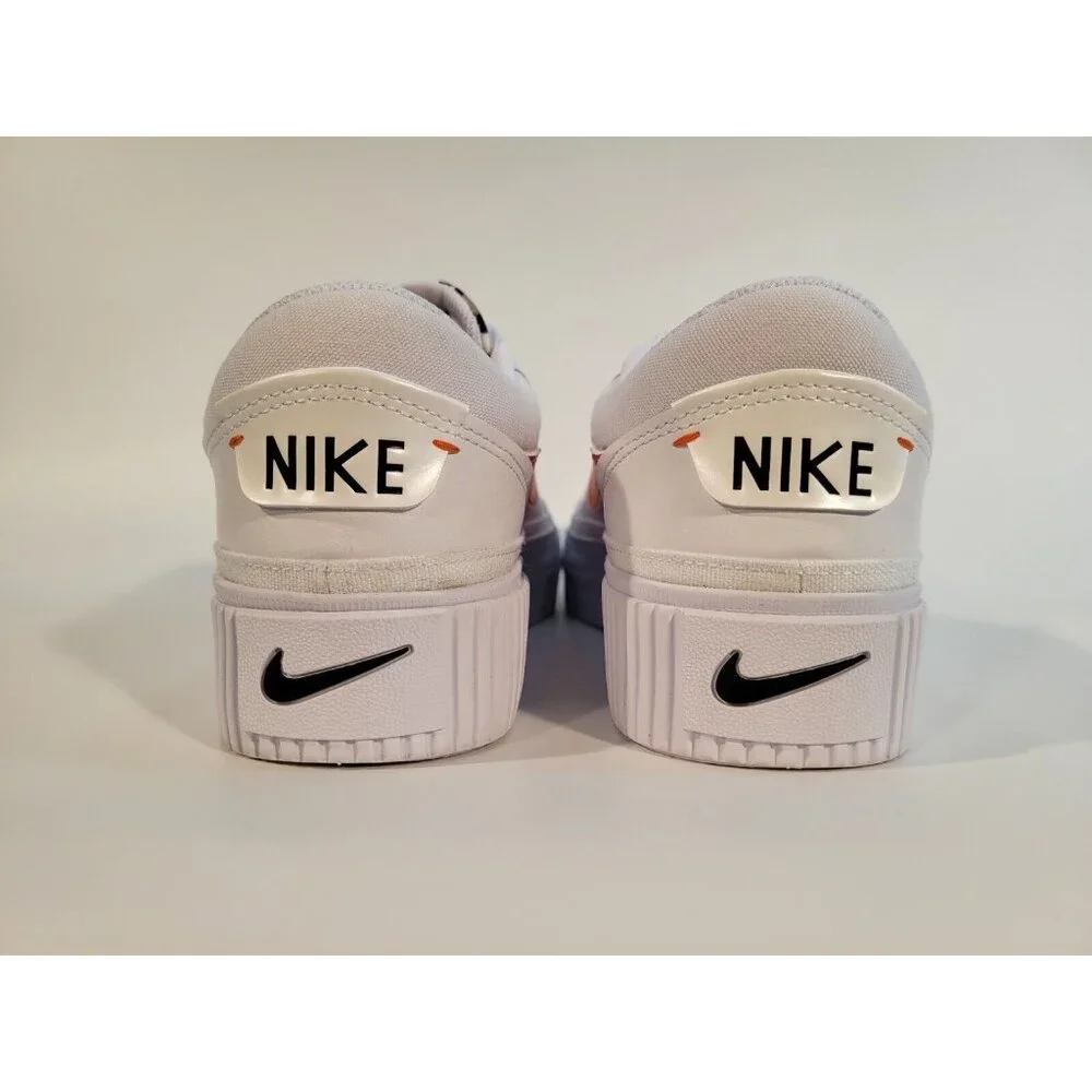 Nike Court Legacy Lift Platform Shoes Sneakers Womens Size 10 White DZ5203-100 - Picture 5 of 12